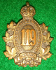 119th Battalion (Sault Ste. Marie, Ontario) Collar Badge  